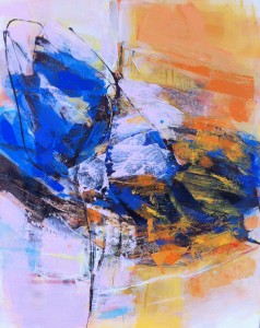 Peinture "En plein Vol"