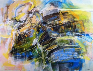 Oeuvre d'art Féerie Vegetale de l'artiste peintre aurore De Saint Florent